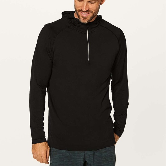 Lululemon Metal Vent Tech Hoodie Black Men’s Medium M3ALSS
